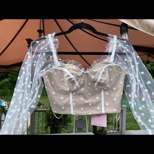 Hello Molly Malibu Sunset Top Size S